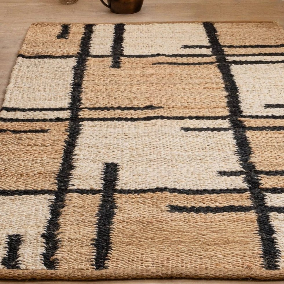 Teppich aus Hanf und Jute – Bild 3