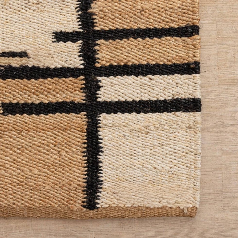 Teppich aus Hanf und Jute – Bild 4