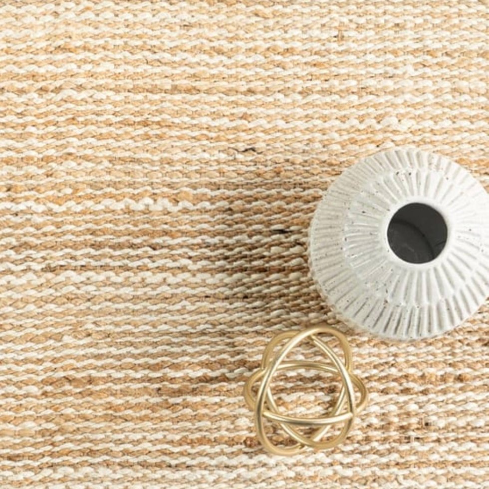 Jute-Teppich aus Naturfasern – Bild 3