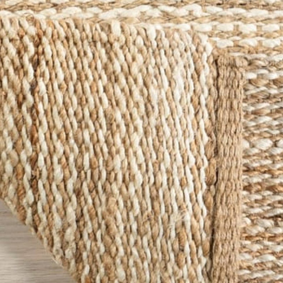 Jute-Teppich aus Naturfasern – Bild 5
